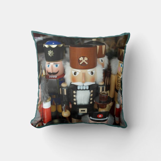 Christmas Nutcrackers Cushion (Front)