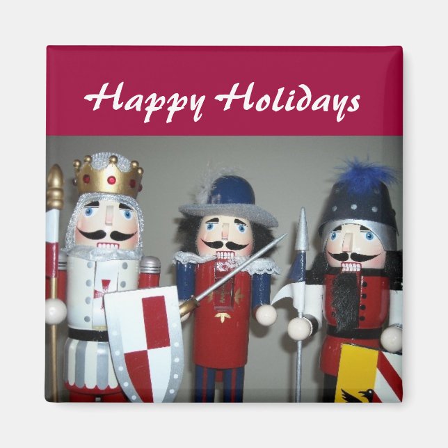Christmas Nutcrackers Magnet (Front)