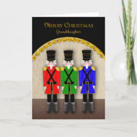 Christmas, Nutcrackers on Stage, Granddaughter
