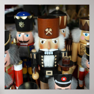 Christmas Nutcrackers Poster