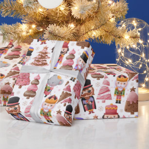 Christmas Nutcrackers Wrapping Paper