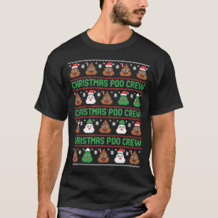 Christmas O Crew Xelated Ugly Christmas Pajamas Op T-Shirt