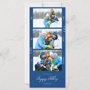 Christmas o Holiday Multi Photo Retro Filmstrip B