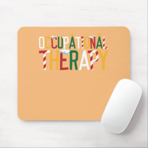 Christmas Occupational Therapy Mouse Pad