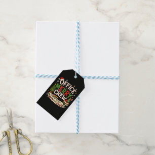 Christmas Office Merry Crew Keeping School Gift Tags