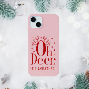 Christmas Oh deer iPhone 15 plus case
