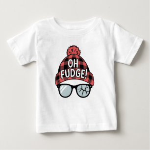 Christmas Oh Fudge Xmas Vacation Funny Holiday Baby T-Shirt