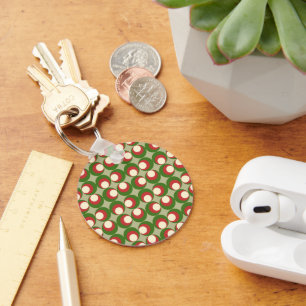 Christmas Olives Key Ring