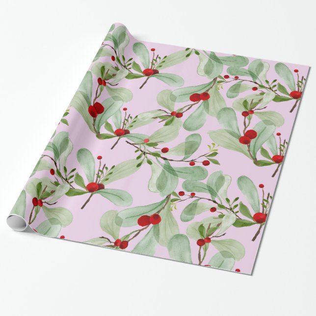 Christmas omella wrapping paper (Unrolled)