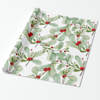 Christmas omella wrapping paper