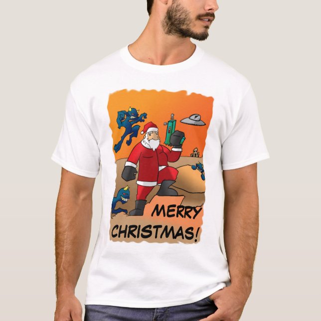 Christmas on Mars T-Shirt (Front)