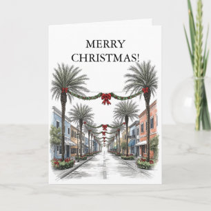 Christmas on Palm Street Card
