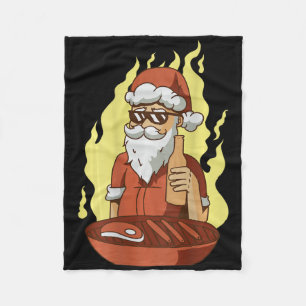 Christmas On The Beach Christmas In July Fleece Blanket