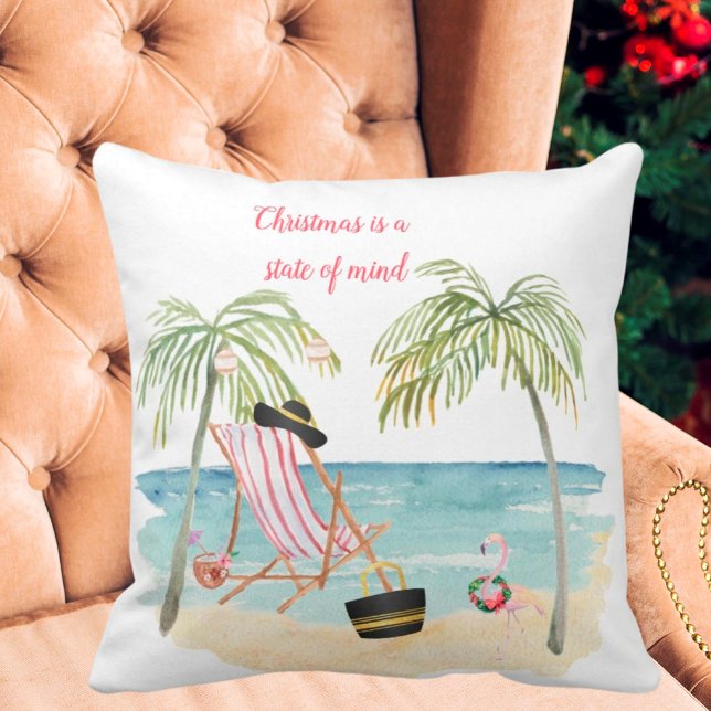Christmas on the Beach is Still Christmas Cushion (Creator Uploaded)