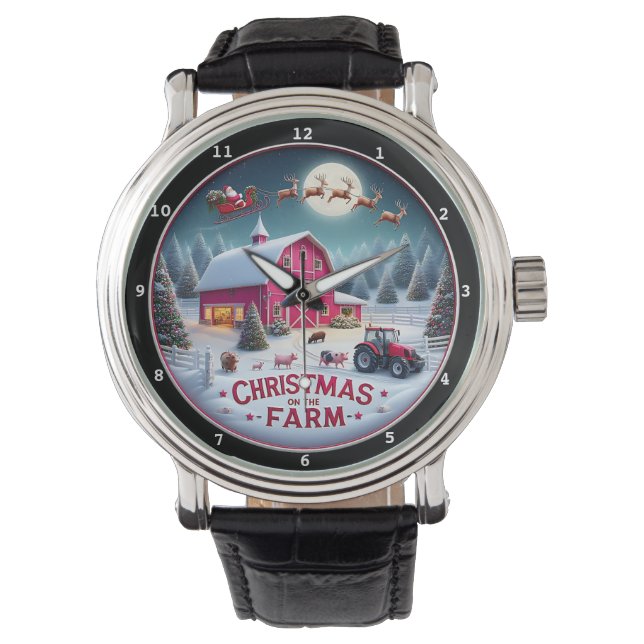 Christmas on the Farm Watch (Front)