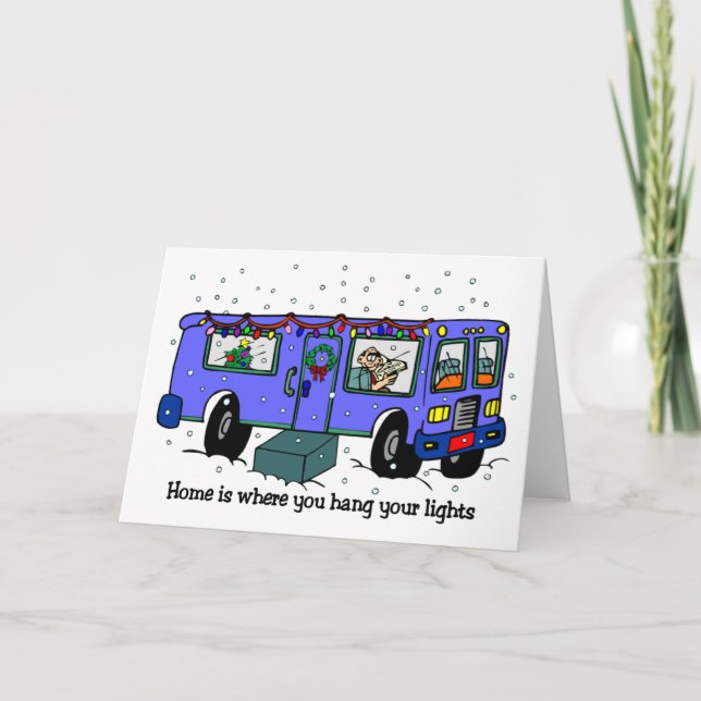 Christmas on the road cards (Front)