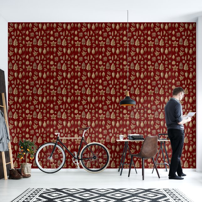 Christmas on the Wall (Living Room)