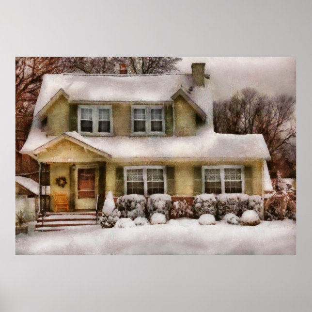 Christmas - One cold winter's morning Poster (Front)