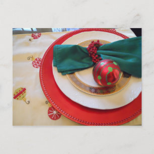 Christmas Open House post card