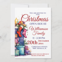 Christmas Open House Santa Sack