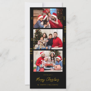 Christmas or Holiday Multi Photo Retro Filmstrip