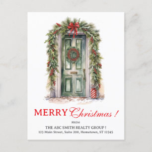 Christmas or Holiday Real Estate Holiday Postcard