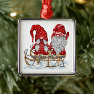 **CHRISTMAS or WINTER GNOME** CHRISTMAS ORNAMENT