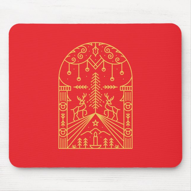 Christmas Ornament 1 Mouse Pad (Front)