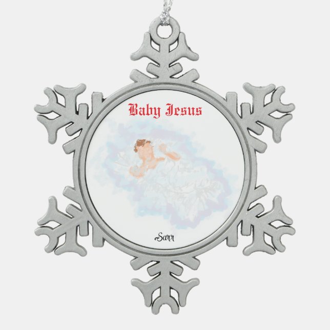 Christmas Ornament : Baby Jesus (Front)