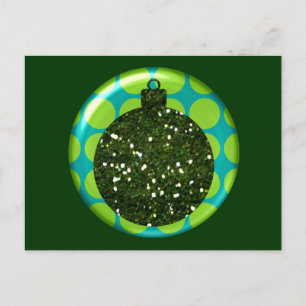 Christmas Ornament Ball Postcard