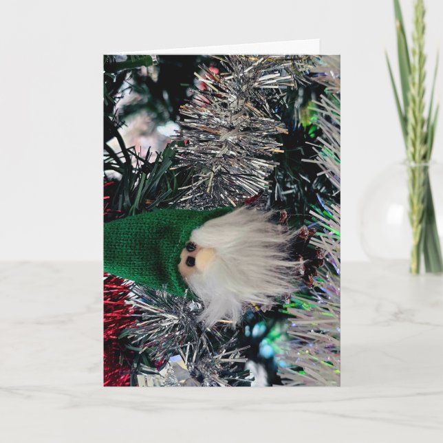 Christmas ornament card (Front)