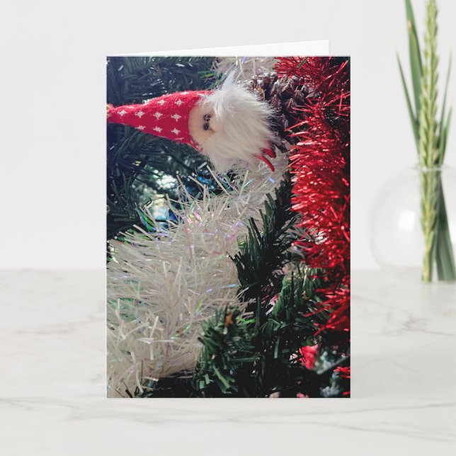 Christmas ornament card (Front)