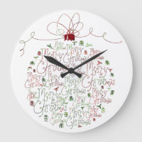 Christmas Ornament Clock