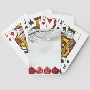 Christmas Ornament Decoration Playing Cards