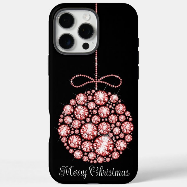 Christmas Ornament iPhone 16 Pro Max Case (Back)