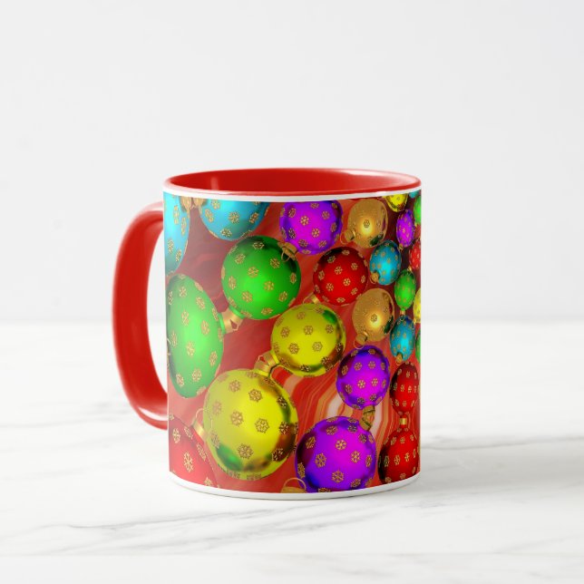Christmas Ornament Jamboree Mug (Front Left)