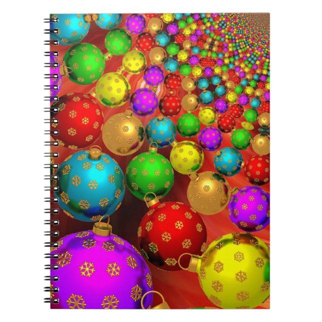Christmas Ornament Jamboree Notebook (Front)