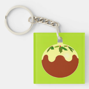 Christmas ornament key ring