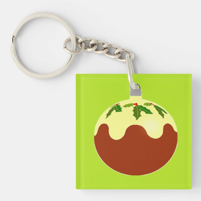 Christmas ornament key ring (Front)