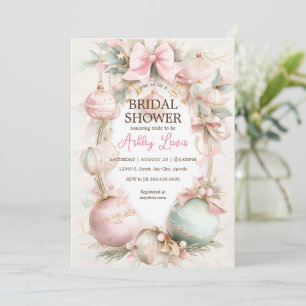 Christmas ornament luxury ornament invitation