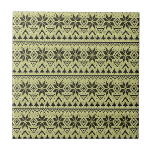 Christmas ornament nordic winter scandinavian norw tile
