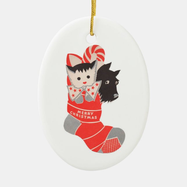Christmas Ornament of Stocking (Front)