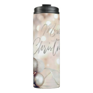 Christmas Ornament Paper Thermal Tumbler