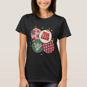 Christmas Ornament Peds Crew Pediatric Nurse Xmas T-Shirt