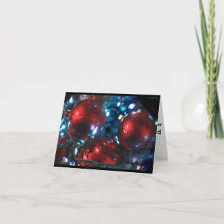 Christmas Ornament still life 2016 Holiday Card