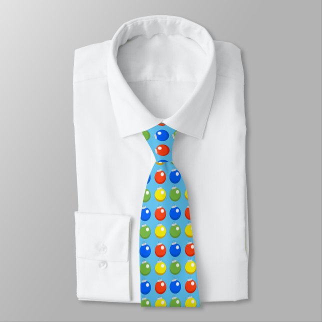 Christmas Ornament Tie (Tied)