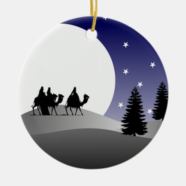 Christmas Ornament - We Three Kings (Front)