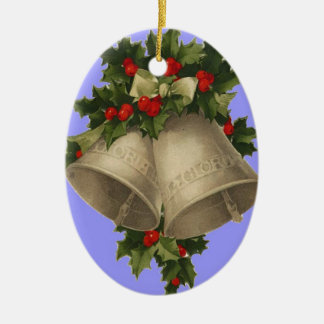Christmas Ornament with Luke Verse and Bells