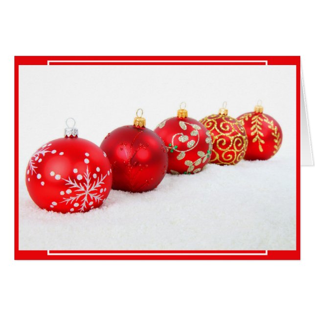 Christmas Ornaments (Front Horizontal)