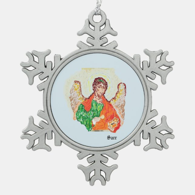 Christmas Ornaments / Archangle Raphael (Front)